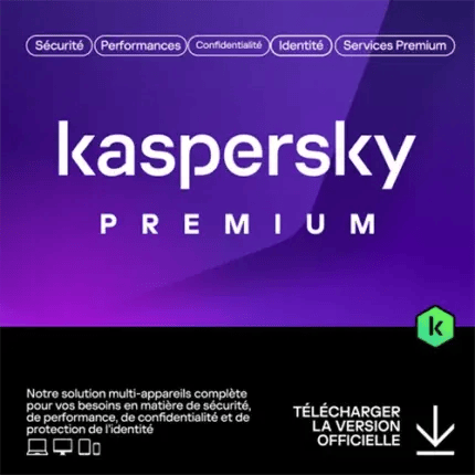 Clé d'activation Kaspersky Premium – Clé Kaspersky Premium